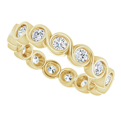 9/10 CTW Natural Diamond Eternity Band, 3.66 mm