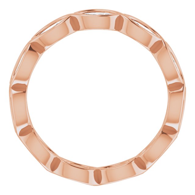3/4 CTW Natural Diamond Eternity Band, 3.84 mm