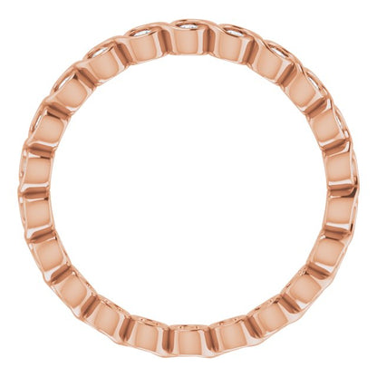 1/3 CTW Natural Diamond Eternity Band, 4.52 mm