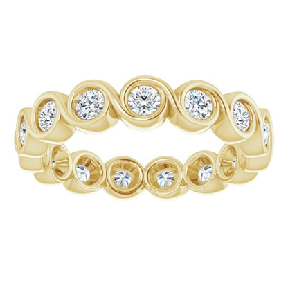 9/10 CTW Natural Diamond Eternity Band, 3.66 mm