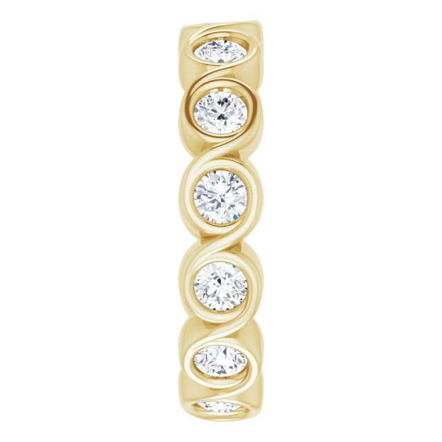 1 1/5 CTW Natural Diamond Eternity Band, 4.69 mm