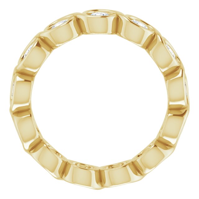 1 1/5 CTW Natural Diamond Eternity Band, 4.69 mm