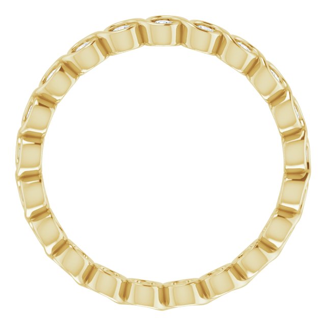 3/8 CTW Natural Diamond Eternity Band, 2.6 mm