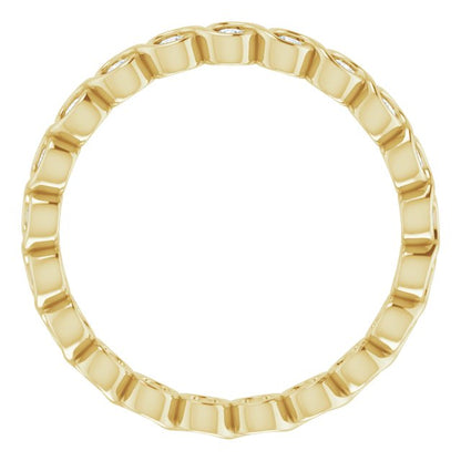 3/8 CTW Natural Diamond Eternity Band, 2.6 mm