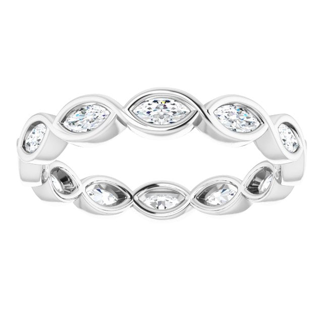 5/8 CTW Natural Diamond Eternity Band, 3.39 mm