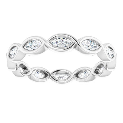 5/8 CTW Natural Diamond Eternity Band, 3.39 mm