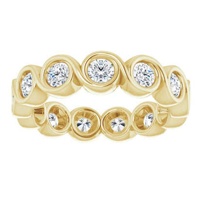 1 1/5 CTW Natural Diamond Eternity Band, 4.69 mm