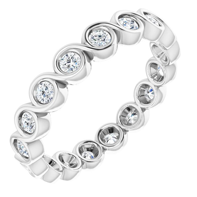 3/4 CTW Natural Diamond Eternity Band, 3.66 mm