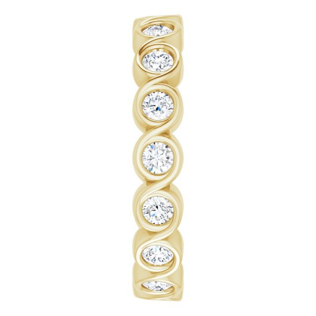 7/8 CTW Natural Diamond Eternity Band, 4.01 mm