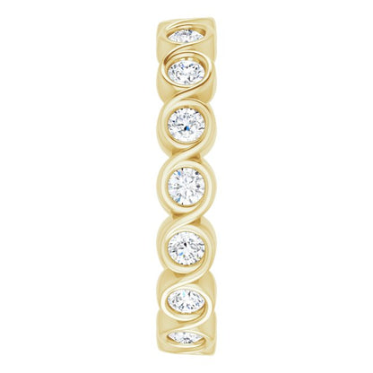 7/8 CTW Natural Diamond Eternity Band, 4.01 mm