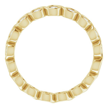 7/8 CTW Natural Diamond Eternity Band, 3.31 mm