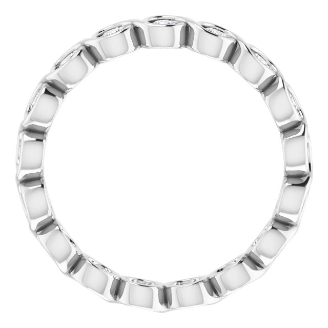 3/4 CTW Natural Diamond Eternity Band, 3.66 mm