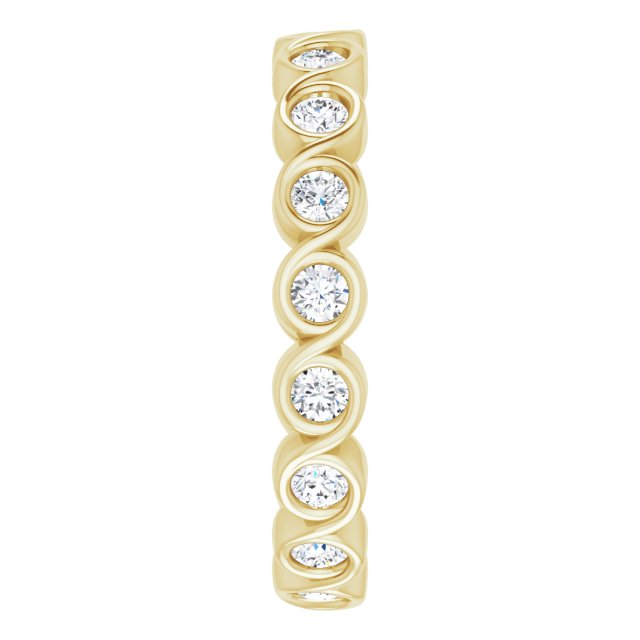7/8 CTW Natural Diamond Eternity Band, 3.31 mm