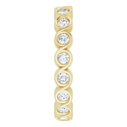 7/8 CTW Natural Diamond Eternity Band, 3.31 mm