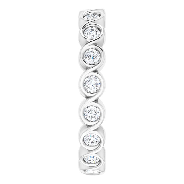 3/4 CTW Natural Diamond Eternity Band, 3.66 mm