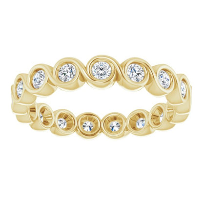 7/8 CTW Natural Diamond Eternity Band, 3.31 mm