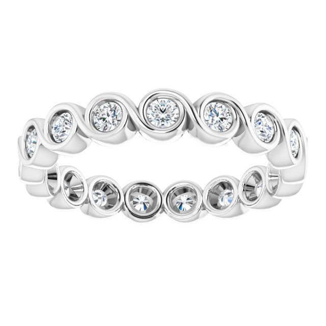 3/4 CTW Natural Diamond Eternity Band, 3.66 mm