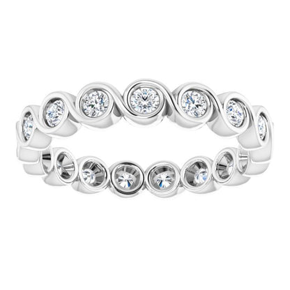 3/4 CTW Natural Diamond Eternity Band, 3.66 mm