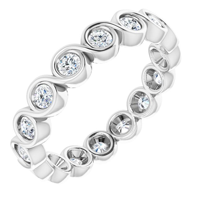 7/8 CTW Natural Diamond Eternity Band, 4.01 mm