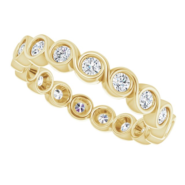 7/8 CTW Natural Diamond Eternity Band, 3.31 mm