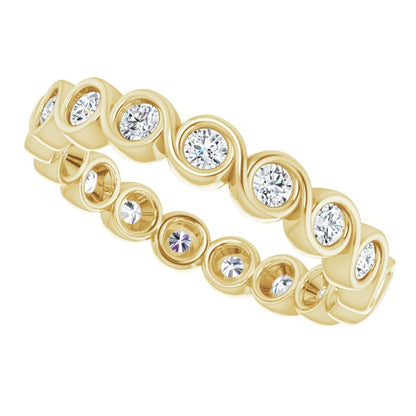 7/8 CTW Natural Diamond Eternity Band, 3.31 mm