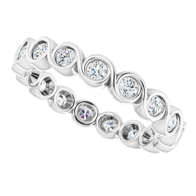 3/4 CTW Natural Diamond Eternity Band, 3.66 mm