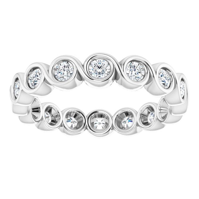 7/8 CTW Natural Diamond Eternity Band, 4.01 mm