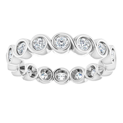 7/8 CTW Natural Diamond Eternity Band, 4.01 mm