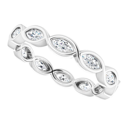 5/8 CTW Natural Diamond Eternity Band, 3.39 mm
