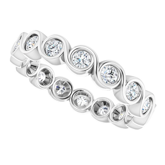 7/8 CTW Natural Diamond Eternity Band, 4.01 mm