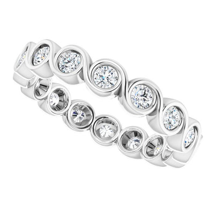 7/8 CTW Natural Diamond Eternity Band, 4.01 mm