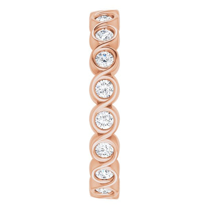 7/8 CTW Natural Diamond Eternity Band, 3.31 mm