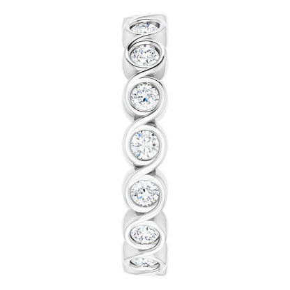 7/8 CTW Natural Diamond Eternity Band, 4.01 mm