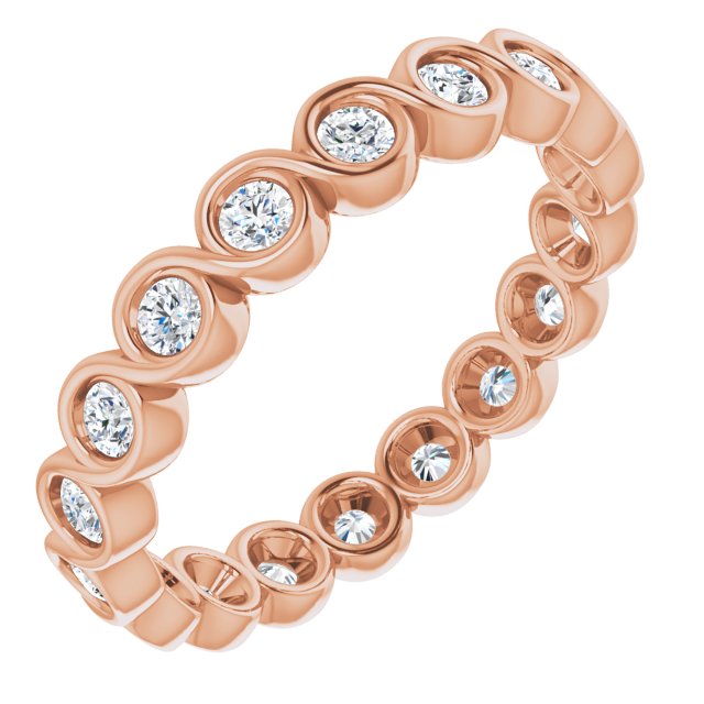 3/4 CTW Natural Diamond Eternity Band, 3.66 mm