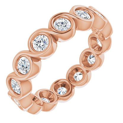 1 1/5 CTW Natural Diamond Eternity Band, 4.69 mm