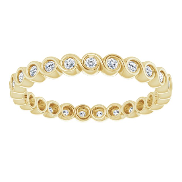 1/3 CTW Natural Diamond Eternity Band, 4.52 mm