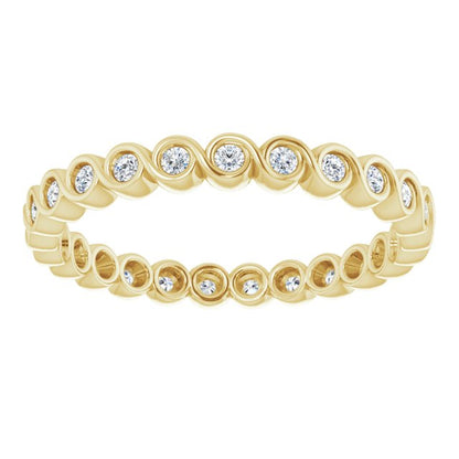 1/3 CTW Natural Diamond Eternity Band, 4.52 mm