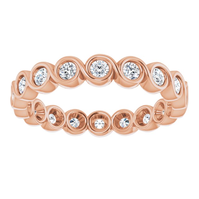 7/8 CTW Natural Diamond Eternity Band, 3.31 mm