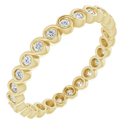 1/3 CTW Natural Diamond Eternity Band, 4.52 mm