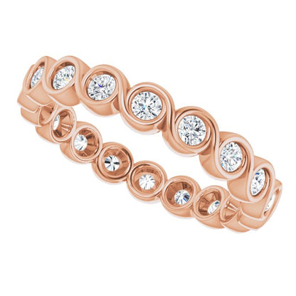 3/4 CTW Natural Diamond Eternity Band, 3.66 mm