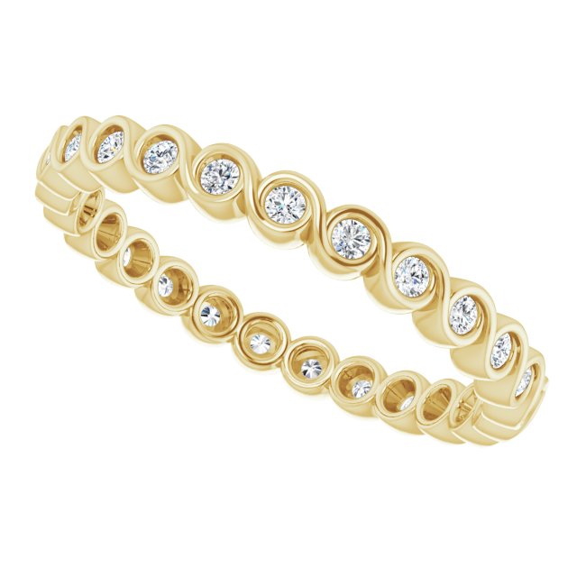 1/3 CTW Natural Diamond Eternity Band, 4.52 mm