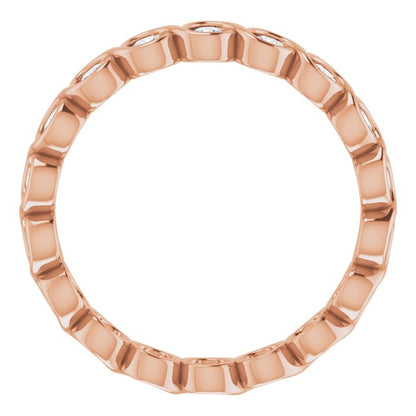 3/4 CTW Natural Diamond Eternity Band, 3.66 mm