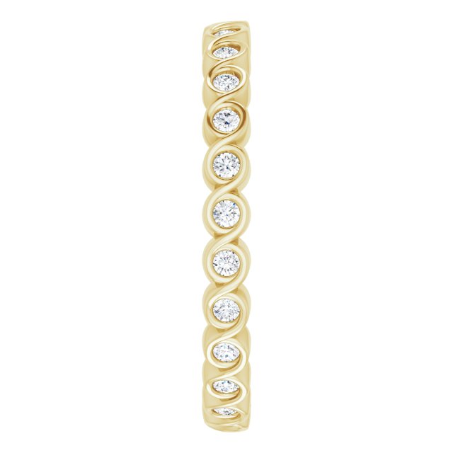 1/3 CTW Natural Diamond Eternity Band, 4.52 mm