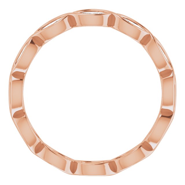 5/8 CTW Natural Diamond Eternity Band, 3.39 mm