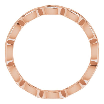 5/8 CTW Natural Diamond Eternity Band, 3.39 mm
