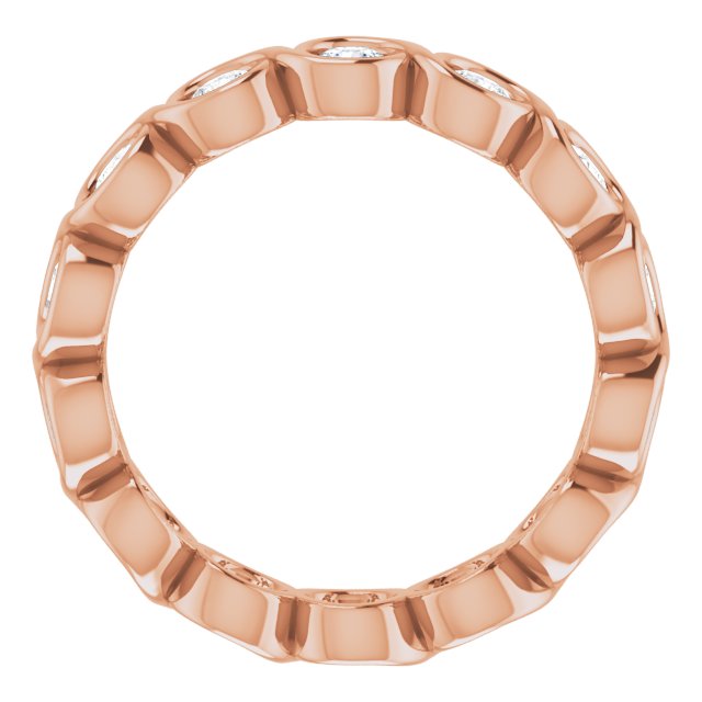 1 1/5 CTW Natural Diamond Eternity Band, 4.69 mm