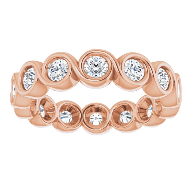 1 1/5 CTW Natural Diamond Eternity Band, 4.69 mm