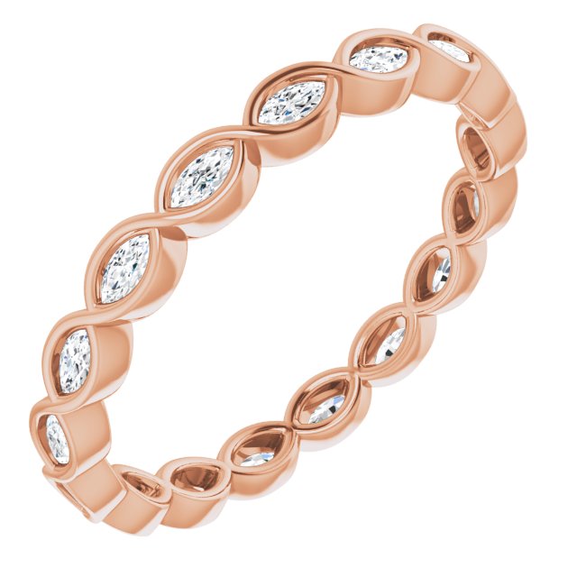 1/2 CTW Natural Diamond Eternity Band, 3.16 mm