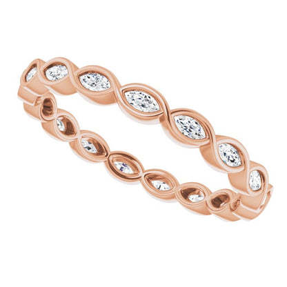 1/2 CTW Natural Diamond Eternity Band, 3.16 mm