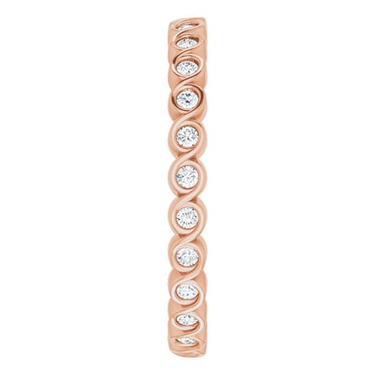 1/3 CTW Natural Diamond Eternity Band, 2.66 mm